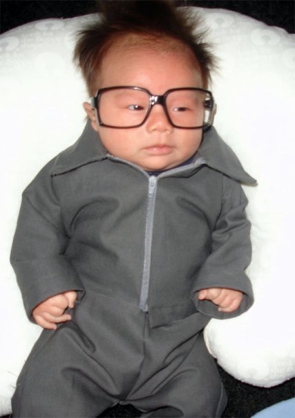 Kickass Cosplaying Kid of the Day: Lil’ Kim Jong-il.
[reddit.]
