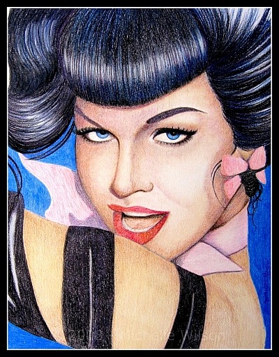 Tags bettie page pinup pinup art pinup drawing