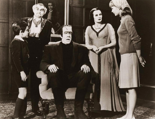 tagged as the munsters family 60's TV show horror lily munster