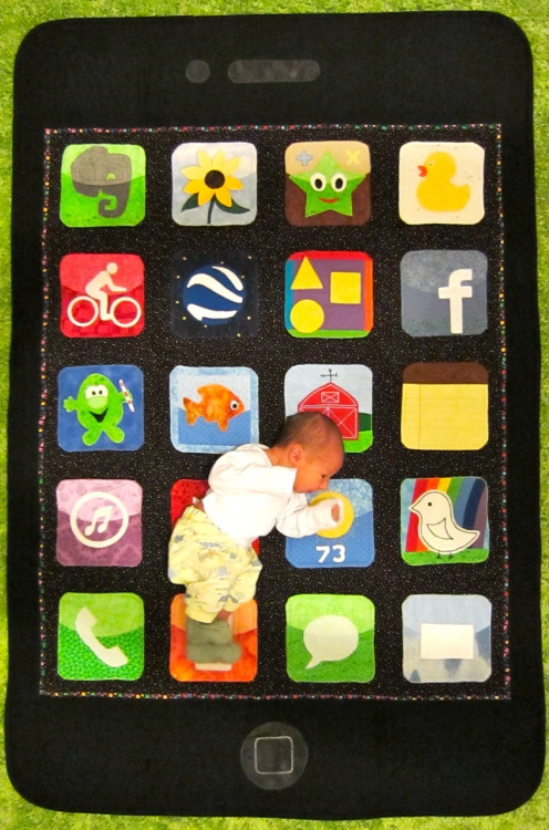 There’s a nap for that!
My new iPhone Quilt by Grandma Harriet