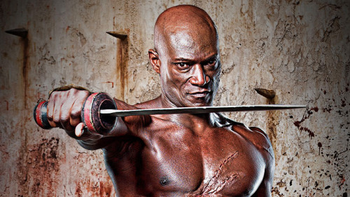 Peter Mensah as Oenomaus Oenomaus is not far removed from the status of top