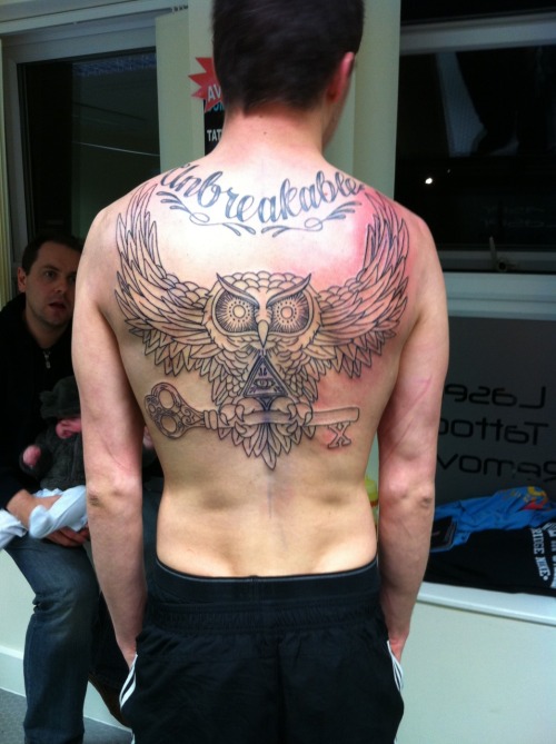 Wing Tattoo For Men Back And