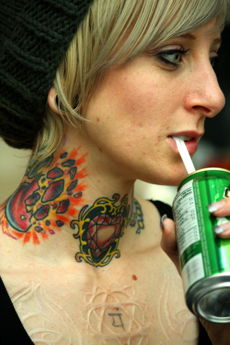  throat tattoos gauges white ink white ink tattoo chest tattoos