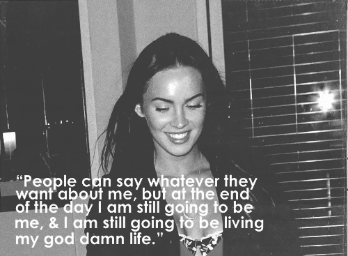 black and white photography quotes and sayings. Tagged as: quotes. megan fox.