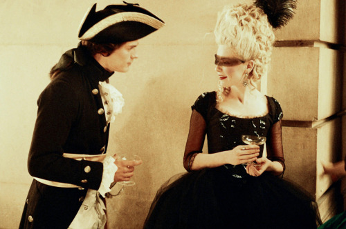 Jamie Dornan as Count Axel von Fersen and Kirsten Dunst in the title role in Marie Antoinette (2006).