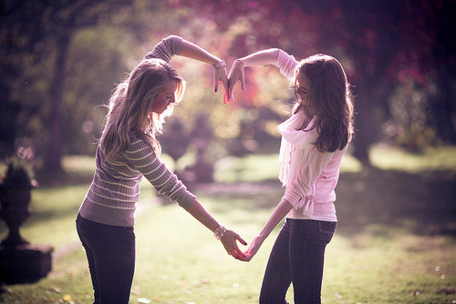 Quando a amizade é verdadeira, ela ultrapassa o pra sempre e vai até a eternidade.