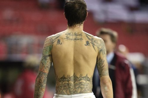 8. l Top 10 Daniel Agger Photos l. #his tattoos are kind of strange but THEY 