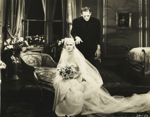 Mae Clarke and Boris Karloff in “Frankenstein” 1931