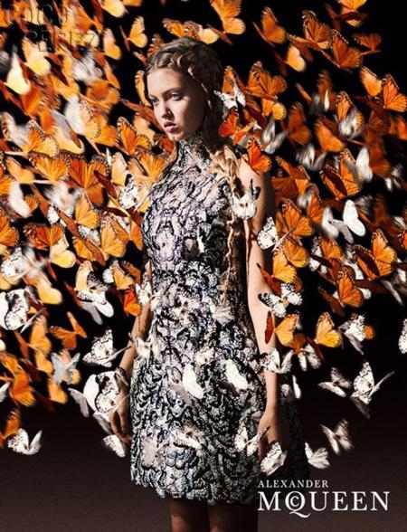 Lindsey Wixon for Alexander McQueen
They lived and laughed and loved and left