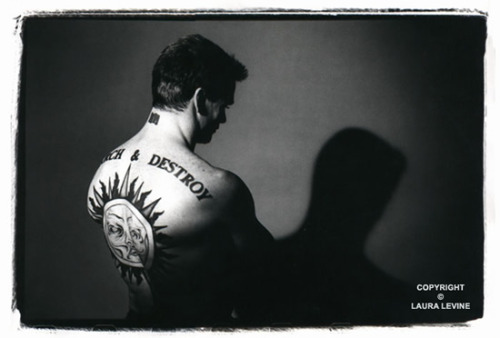 henry rollins search and destroy black flag iggy pop sun tattoo back tattoo 