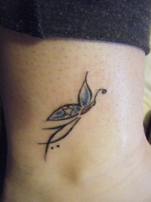 best friend tattoos ideas for girls. My newest tattoo. It's a butterfly project tattoo for my best friend/little 