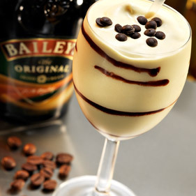 completelybackasswards:

Frozen Mudslide recipeOne serving: 2 oz vodka2 oz Kahlua® coffee liqueur2 oz Bailey’s® Irish cream6 oz vanilla ice creamBlend alcohol with ice-cream. Serve in a frosted hurricane glass and watch the world pass by.
