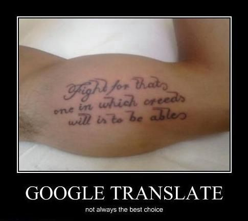 google translate funny. google translate fail