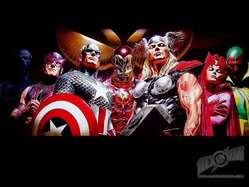 alex ross wallpaper. Avengers Assemble - Alex Ross