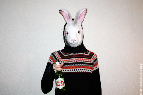 The Drunkard Rabbit (проект фотографа Maxim Pioneer)