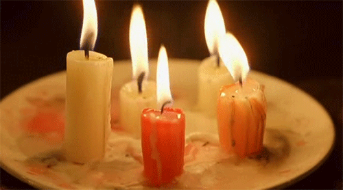 flickering candle gif. Tagged: candles, gif