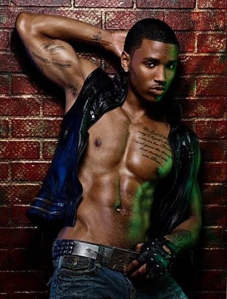trey songz tattoos pictures. trey songz tattoos on his back