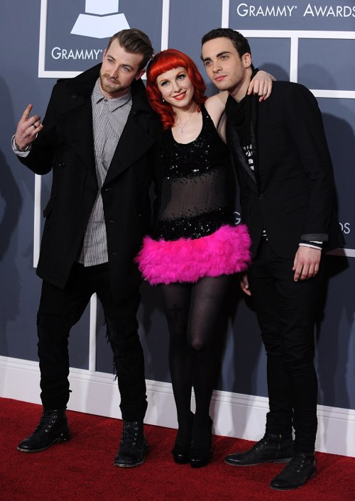 Paramore Grammys 2011 Red Carpet Click Image for High Res Version The 