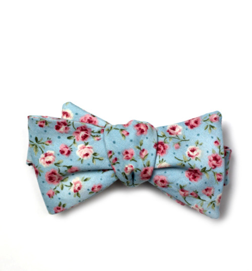 blue floral tie. lue floral bow tie is an
