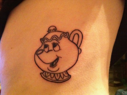 tagged as beauty and the beast tattoo Disney ink