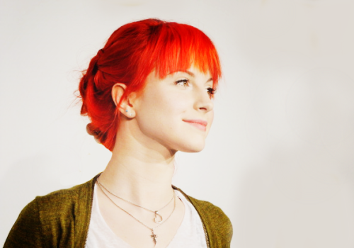 Hayley+williams+blonde+and+blue+hair