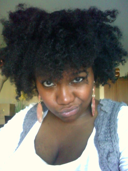 playinmyfro:How you doin?! <3
