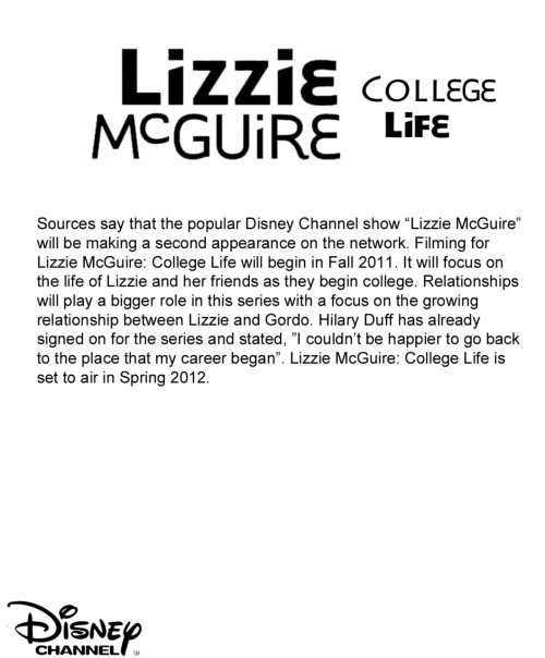 Lizzie Mcguire College