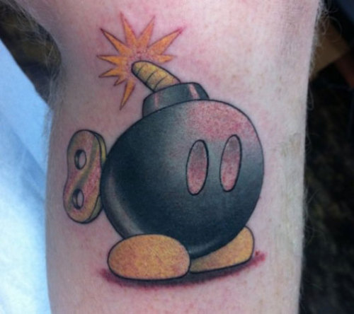 BobOmb by Connor at Timeless Tattoo Los Angeles