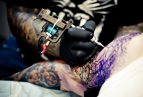  tattoo tattoo sleeve roses plants tattoo gun tattoo artist drawing 