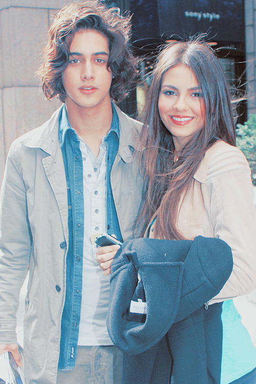 Avan Jogia and Victoria Justice out and about in New York City