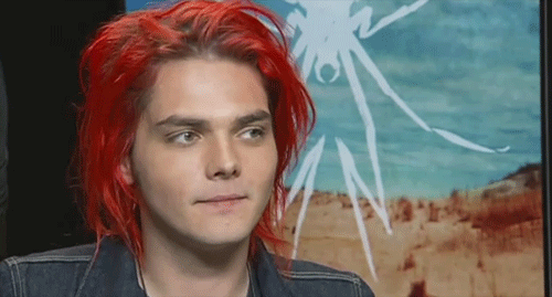 red hair quotes. #gerard way #quotes #red hair