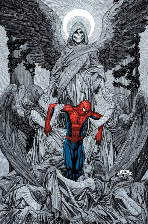 I never wanted a SpiderMan sleeve tattoo until I saw this cover