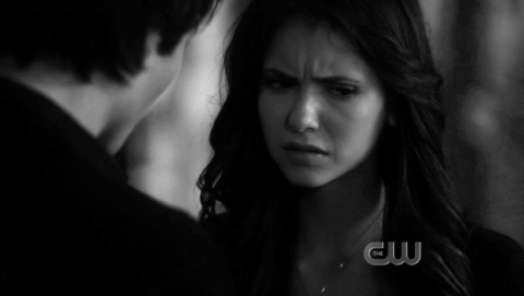 waitingondelena:vampirediariesgifs:Damon: I know this is probably the last thing you wanna do right now, but we should talk about what happened tonight.Elena: Yeah, one of the tomb vampires got into the house and almost kill John!Damon: What? When? What are you talking about? After I left?Elena: What, you were there?Damon: Come on Elena, you know I was. Earlier. On the porch. We were talking, all cathartic, feelings exposed… Come on, we kissed, Elena!Kissed? Damn, I missed out!