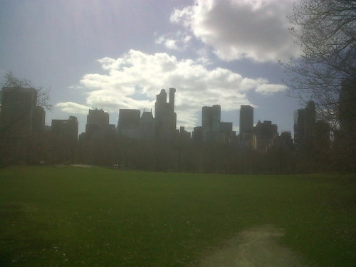 new york central park spring. Photo. Spring is officially