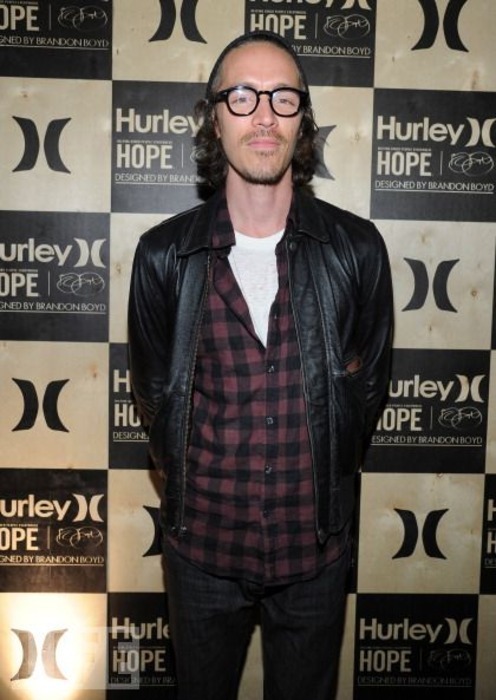 wendypeppercorn Hurley Fashion And Art Collaboration With Brandon Boyd To