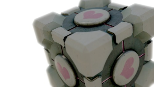 portal 2 wallpaper companion cube. Apr 2 2011 8:32 am. weighted