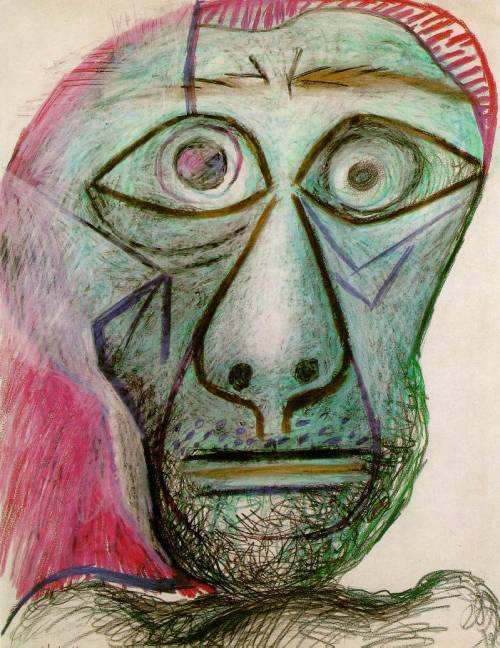 picasso self portrait with palette. Pablo Picasso, Self Portrait,