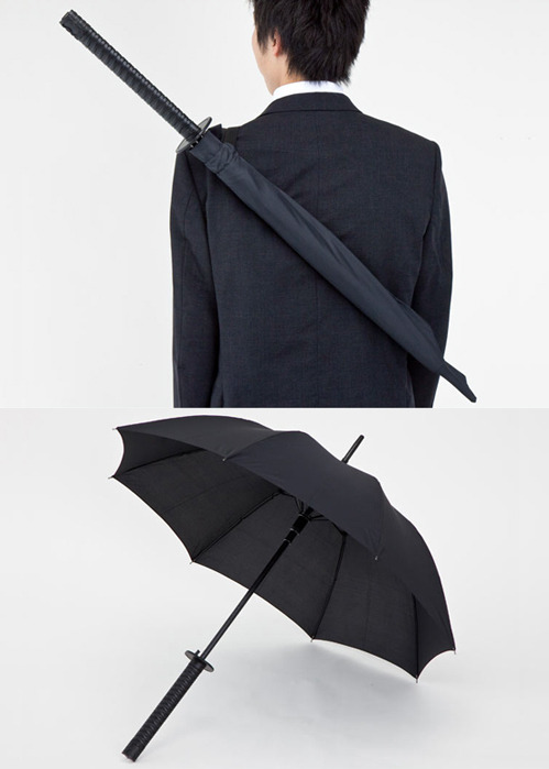 For the rainy season: Samurai Umbrella