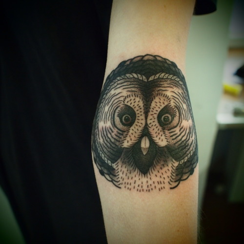 beautiful owl tattoo 1 repin