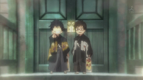Ao no Exorcist, Episode 2 So presh omg. And lol this still sucks but ...