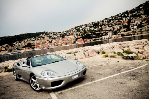 Ferrari 360 Spider at the French Riviera Photo by Franck Minieri