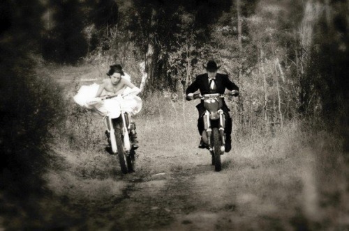  motocross dirtbiking wedding love
