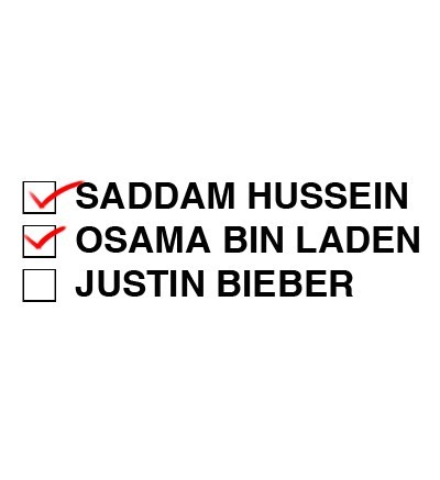 Saddam Hussein Osama Binladen. hussein] [osama bin laden]