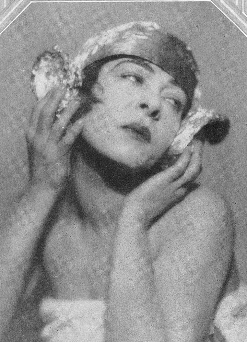 Alla Nazimova in Theatre August 1926 by Maurice Goldberg