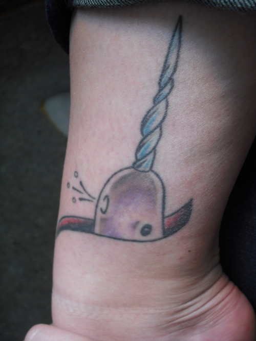 Narwhal comin out my ankle