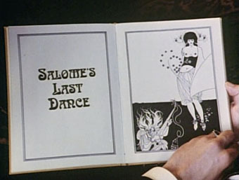 avbreybeardsley: Aubrey Beardsley in Salome’s Last Dance title card. 