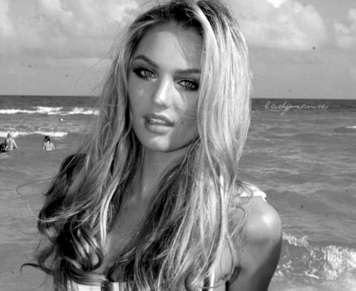 tagged as Candice Swanepoel blonde beach victorias secret