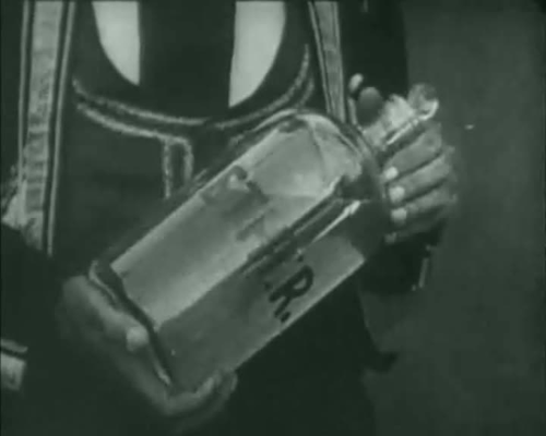 theloudestvoice:

Ether bottle from Mud and Sand, 1922
