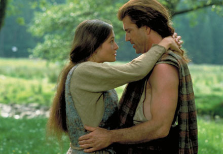 mel gibson braveheart pictures. Wallace (Mel Gibson) and