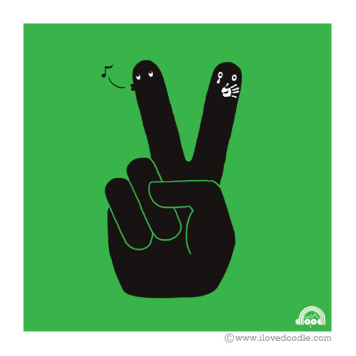 Peace? on Flickr.Doodle Everyday 141 Follow this project at Facebook / Twitter / Tumblr